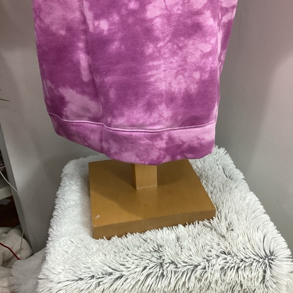 Sonoma Short Sleeve Sweatshirt Woman’s size 1X purple tie dye NWT Crewne… - Picture 3 of 14